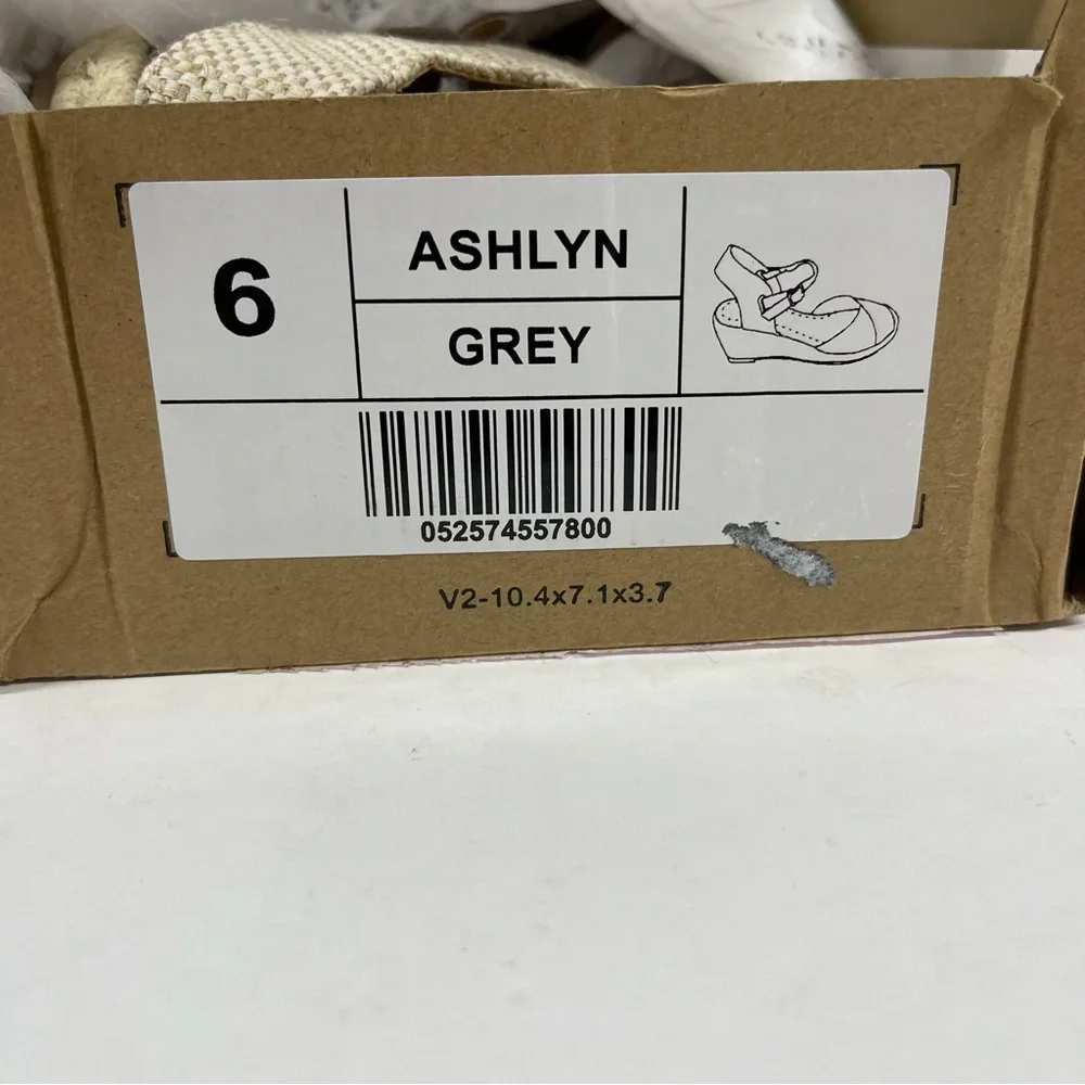 ASHLYN ESPADRILLES GREY